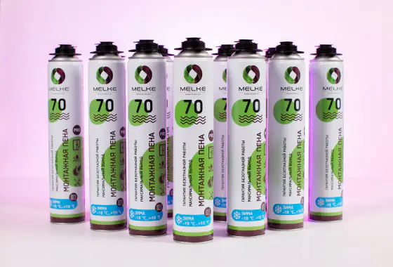 Специальная зимняя пена Melke