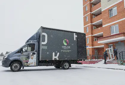 Доставка за день до монтажа