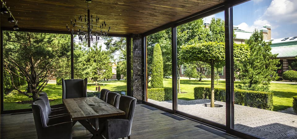 Иллюстрация: Порталы из алюминиевого профиля