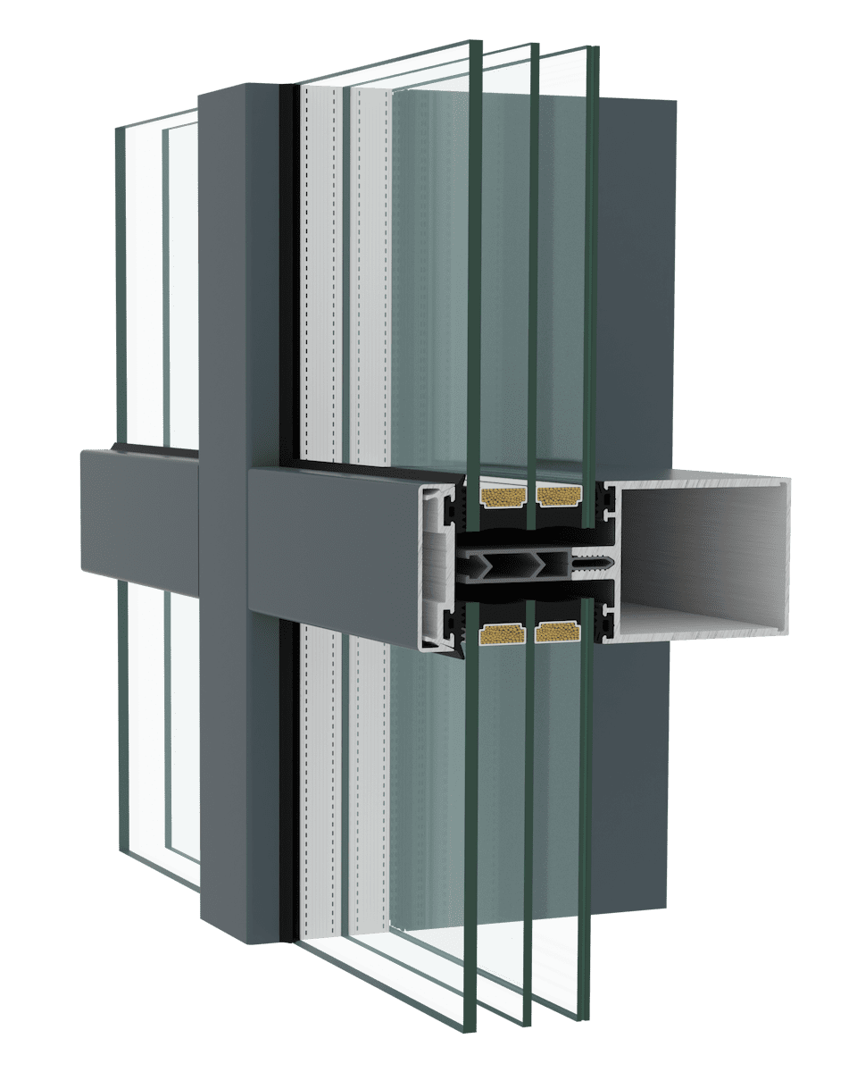 ФАСАДЫ Alutech ALT F50