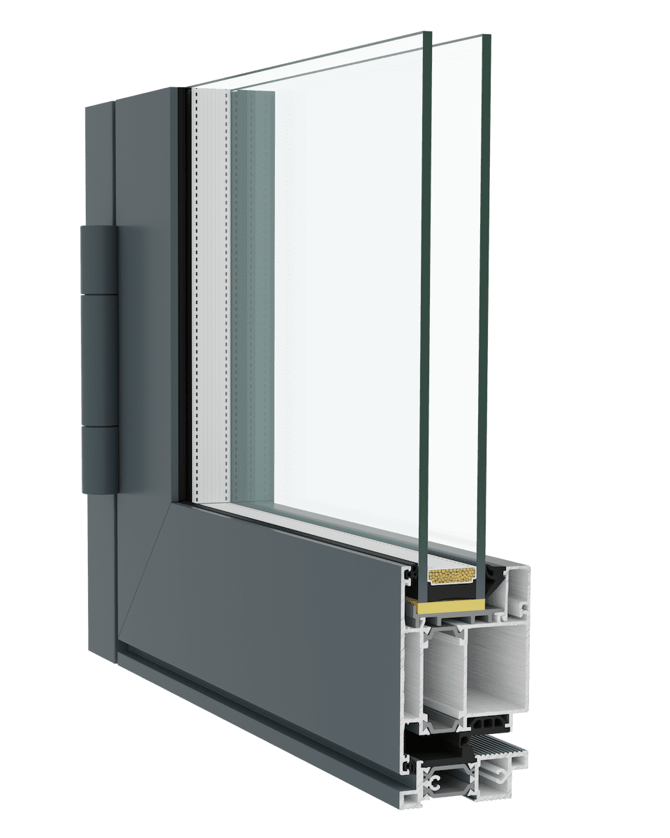ДВЕРИ Alumark S70