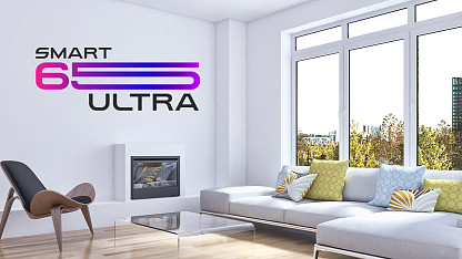 Баннер с акцией smart ultra 65.